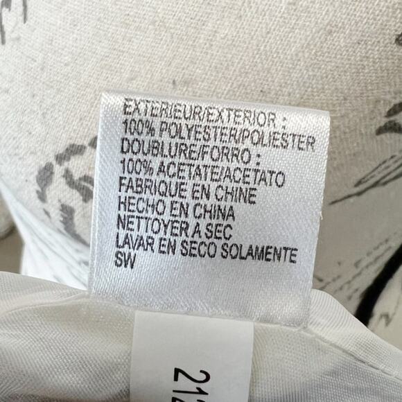 Tahari NWOT Blue White Pinstripe Sleeveless Collared Belted Shirt Dress Size 16 - Picture 11 of 11